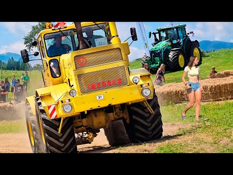 Видео: Большой парад тракторов - Traktoriáda horní újezd 2025