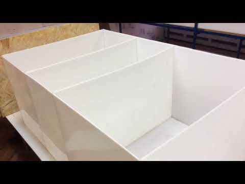 Видео: УЗВ для австралийских раков. Строительство.