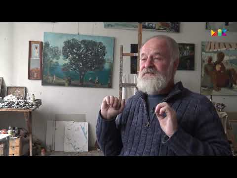 Видео: Художник Константин Сутягин. Выставка "Виноградники". Коломна.