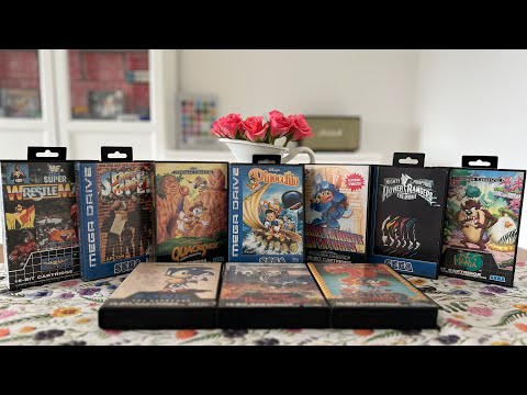 Видео: Моя коллекция картриджей на Sega Mega Drive / Genesis ( 4 часть )