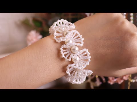 Видео: Как сделать этот браслет из бисера | Учебное пособие по Pulsera | Браслет из бисера | 비즈 팔찌