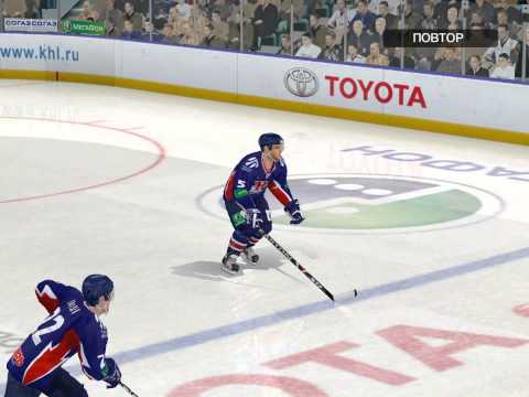 Видео: Прохождение КХЛ 12 игра 3