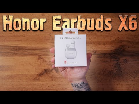 Видео: Наушники Honor Earbuds X6 - Работают до 40 часов, но есть и минусы