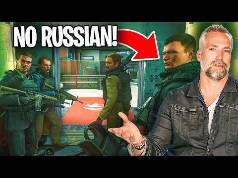 Видео: МОРСКОЙ КОТИК оценивает "Ни слова по-русски" и "Охота" в Call of Duty: Modern Warfare 2