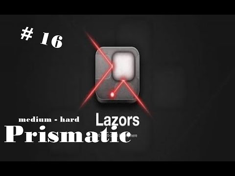 Видео: Lazors прохождение игры стаж 16 Prismatic 150-160 уровни