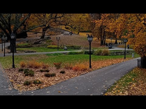 Видео: Осенний карнавал в парках Риги, 3 часть.