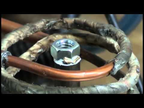 Видео: Инструментальный цех Опыты пайка стали железа 1.1