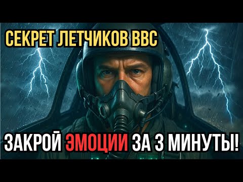 Видео: ТЕХНИКА ЧЕРНОГО ЯЩИКА: Метод пилотов ВВС, чтобы отключать тревогу и навязчивые мысли за 3 минуты.