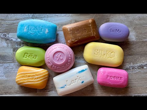Видео: ASMR Soap cutting | Soap Carving|Резка мыла  | ASMR