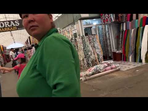 Видео: Ипподром базар.красивые платья и ткани.#ташкент #ипподром#базарипподром#ткани