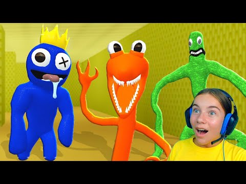 Видео: РАДУЖНЫЕ ДРУЗЬЯ В ЗАКУЛИСЬЕ в ROBLOX!