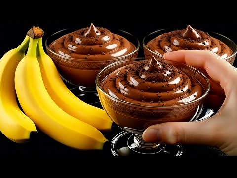 Видео: ЛУЧШИЙ БАНАНОВЫЙ МУСС! Итальянский десерт за 5 минут и 2 ингредиента!