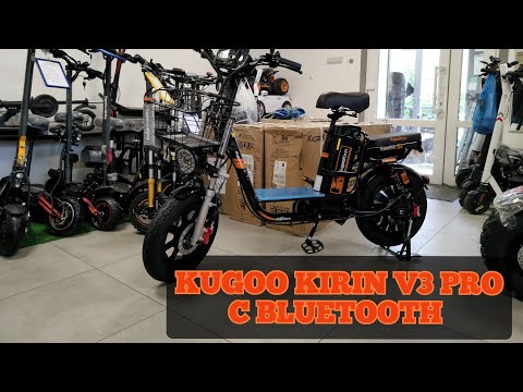 Видео: KUGOO KIRIN V3 Pro С БЛЮТУЗ #kugoo #электровелосипед