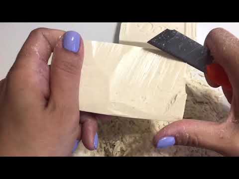 Видео: ASMR Soap/ soap cutting/ dry soap/ резка мыла/ сухое хозяйственное мыло