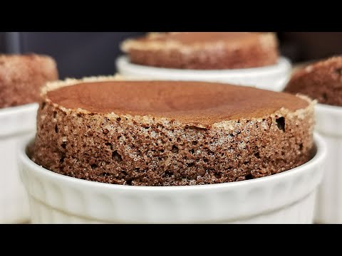 Видео: Воздушное Как ОБЛАКО ☁️ Шоколадное СУФЛЕ Простой и Быстрый Рецепт