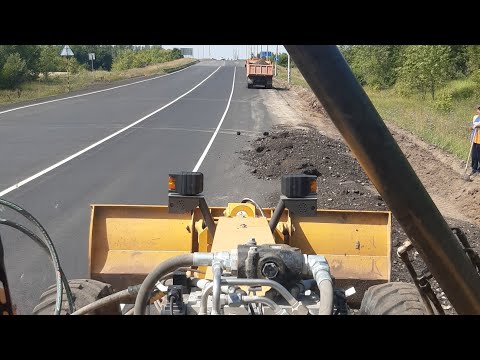 Видео: Три Автогрейдера на одном Объекте.