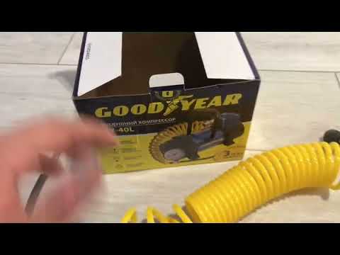 Видео: Компрессор Goodyear GY 40L