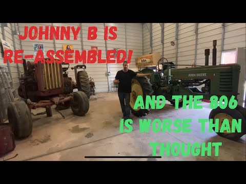 Видео: John Deere B собирается! А 806 разбирается!