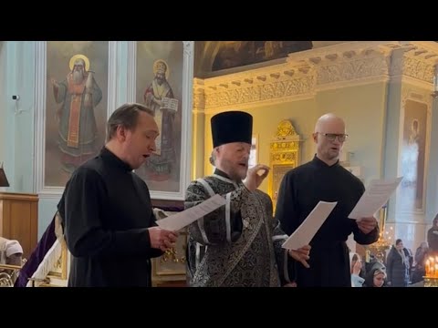 Видео: "Да исправится", напева Чернобыльской литургии,м. Ионафана (Елецких)