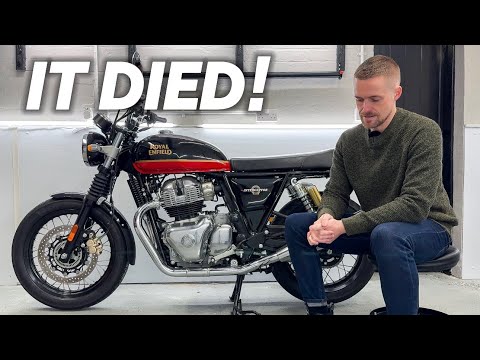 Видео: Мой НОВЫЙ Royal Enfield Interceptor 650 вырезан! Как заменить реле