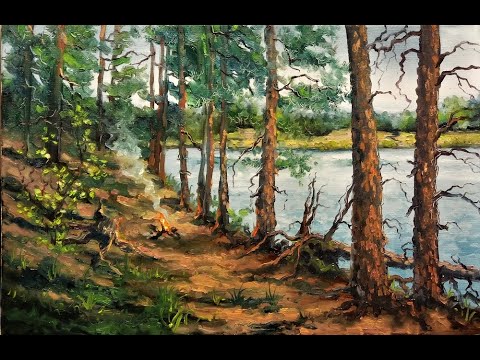 Видео: 🔝 ХуДоЖнИкИ | Александр Григорьев | Картина маслом | Рисуем вместе | Онлайн трансляция