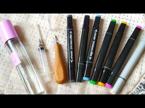Видео: КАК ЗАПРАВИТЬ МАРКЕРЫ  ЛЕГКО И БЫСТРО 👍😃