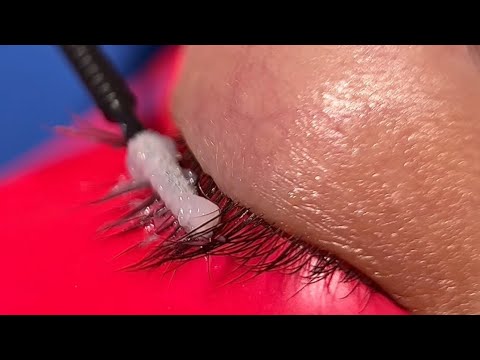 Видео: МК по корейской технике ламинирования ресниц «без клея»