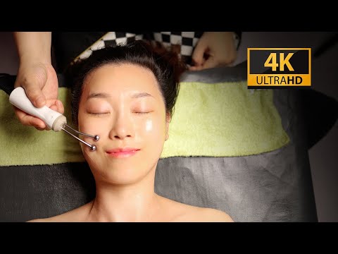 Видео: 【Видео 4K】 ASMR / электрический массаж лица / Реальный эстетический опыт
