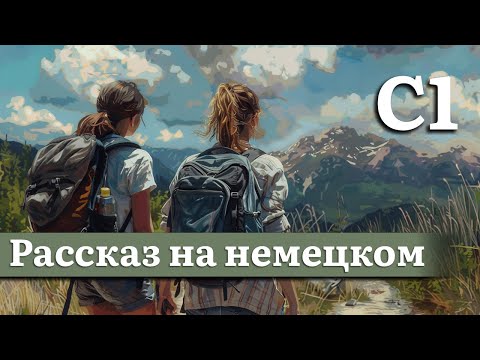 Видео: Немецкий на слух, продвинутый уровень (C1) | Рассказ: Неправильная обувь, правильный настрой