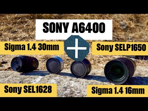 Видео: Объективы для Sony a6400. Сравнение