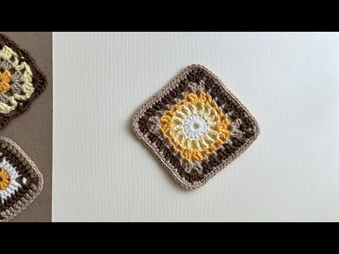 Видео: мк: бабусин КВАДРАТ гачком, варіант 12