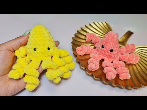 Видео: Подробное описание вязания |МК игрушка Осьминог|toy octopus amigurumi | плюш амигуруми