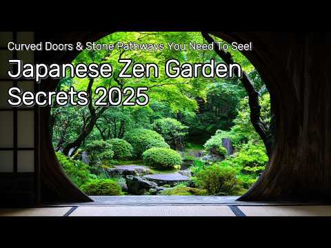 Видео: 🎋 Секреты японского дзен-сада 2025: изогнутые двери и каменные дорожки, которые вам стоит увидеть!