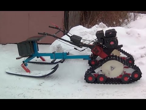 Видео: НОВОГОДНИЕ ПОКАТУШЕЧКИ на НОВЫХ ГУСЕНИЦАХ