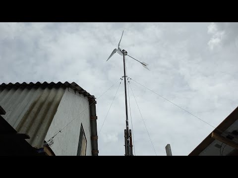 Видео: Мачта для ветрогенератора