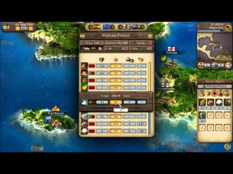 Видео: Обзор Port Royale 3 / Туториал