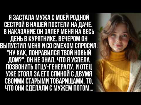 Видео: Я застала мужа с моей родной сестрой в нашей постели на даче. В ответ он запер меня в курятнике, но…
