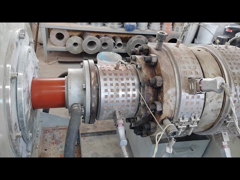 Видео: Полная экструзионная линия для ПВХ труб из Китая | Как открыть производство канализационных труб