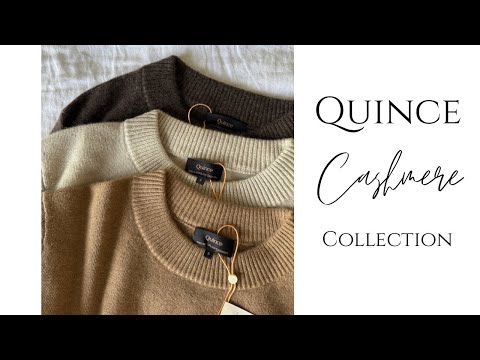 Видео: Примерка коллекции Quince Cashmere