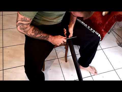 Видео: Тростка / боевая палка - изготовление