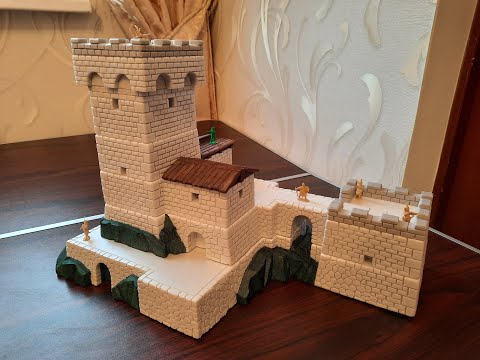 Видео: Замок для солдатиков 1. Аванпост