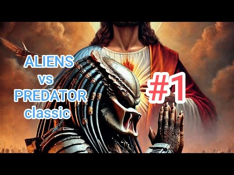 Видео: Aliens vs Predator (1999) | ВЫСОКАЯ сложность | #1 Первый раз. Неизвестный храм. Ухылянтоморф vs ТЦК