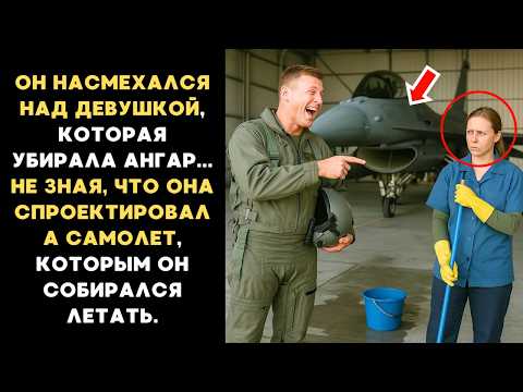 Видео: ОН НАСМЕХАЛСЯ НАД УБОРЩИЦЕЙ В АНГАРЕ, НЕ ЗНАЯ, ЧТО ОНА СПРОЕКТИРОВАЛА ЕГО САМОЛЕТ