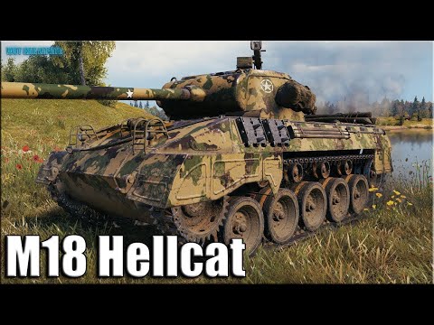 Видео: Рекорд по урону M18 Hellcat. Пт 6 уровня США