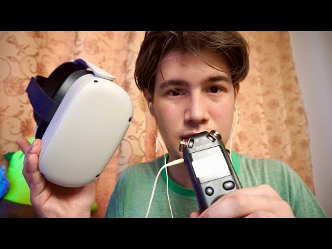 Видео: АСМР НА КАМЕРУ НОВОГО ПОКОЛЕНИЯ - VR ШЛЕМ