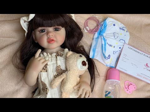 Видео: Распаковка 🌟 и обзор 😻новой куклы Reborn Реборн с AliExpress
