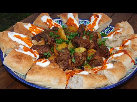 Видео: УЖИН по Восточному с Мясом и Картошкой
