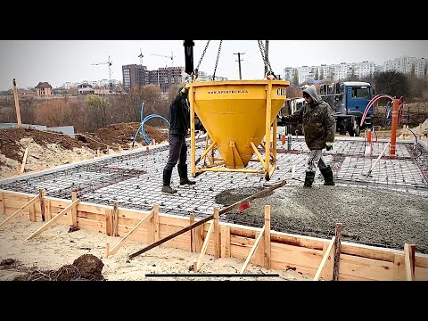 Видео: УШП. 11кубов бетона вывернули на пенопласт и Вот вам и первый опыт! 5 Серия