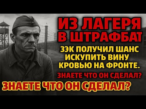 Видео: Из лагеря в штрафбат" - Зэк получает шанс искупить вину кровью на фронте
