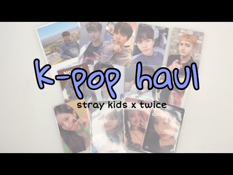 Видео: Распаковка k-pop фотокарт stray kids | twice | k-pop haul #5